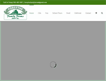 Tablet Screenshot of forsythefamilyfarms.com